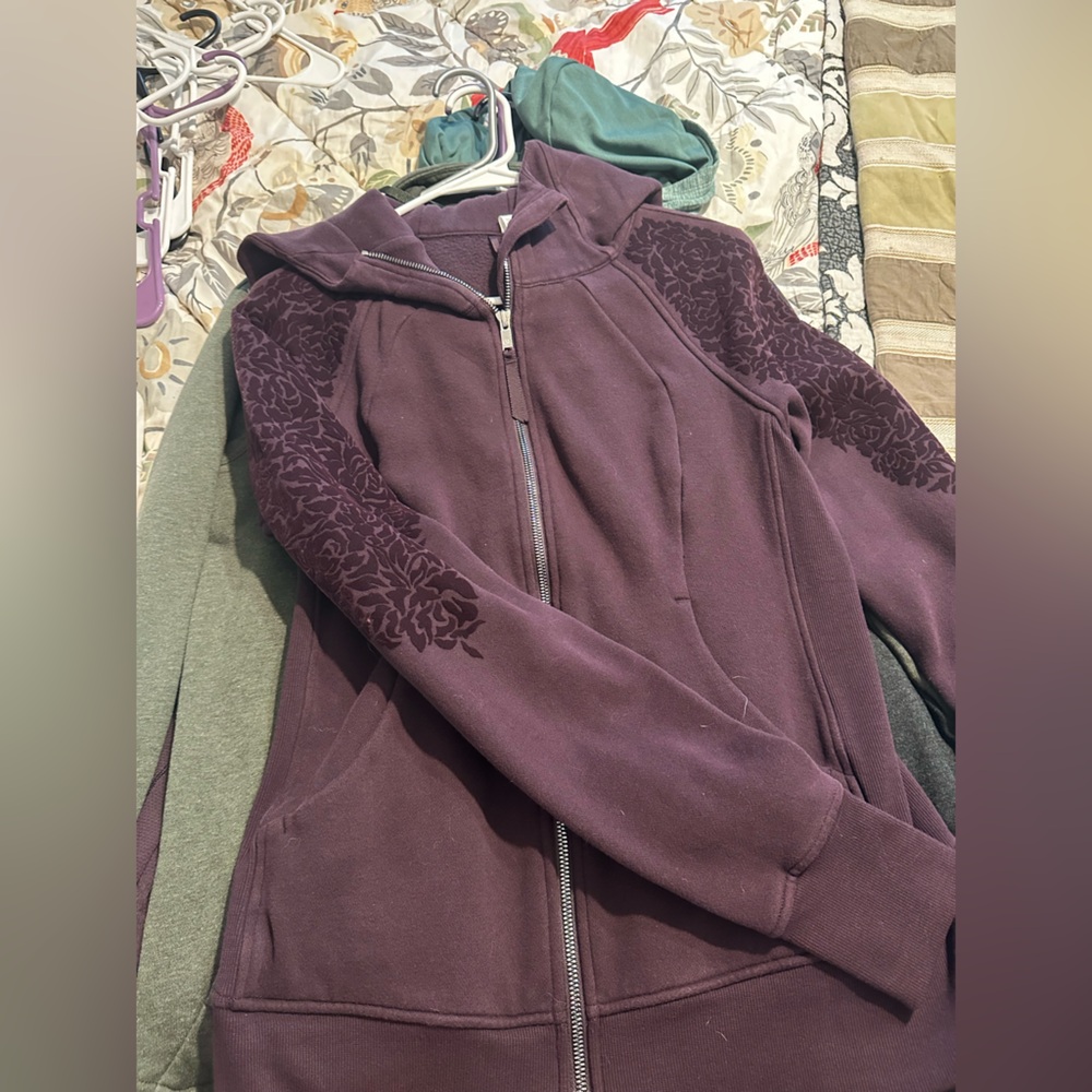 Velvet scuba hoodie